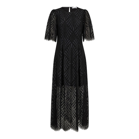 Co'Couture Lace Maxi Dress Black