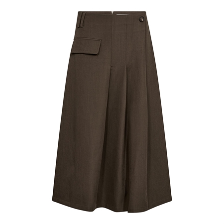 Co'Couture LunaCC Long Skirt Dusty Army