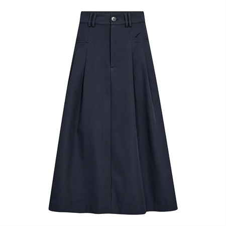 Co'Couture LunaCC New Pocket Pleat Skirt Navy