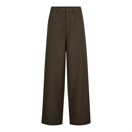 Co'Couture LunaCC Wide Pant Dark Brown