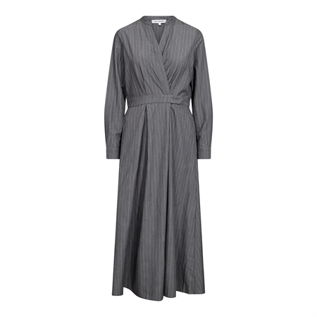 Co'Couture LyviaCC Maxi Wrap Dress Mid Grey