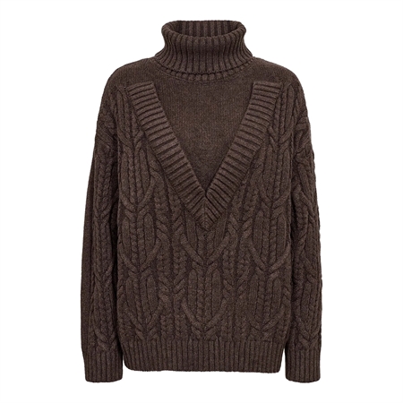 Co'Couture RowCC Cable Mix Knit Mocca