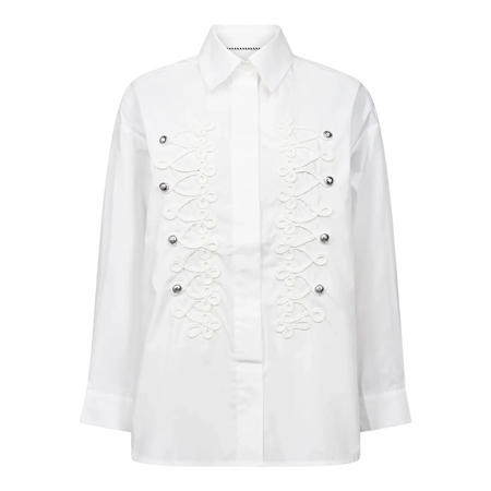 Co'Couture VianneCC Officer Shirt White