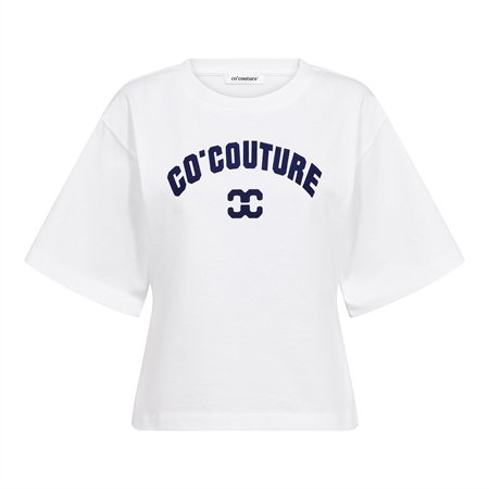 Co'Couture ZengaCC Tee O-Neck White - Blue
