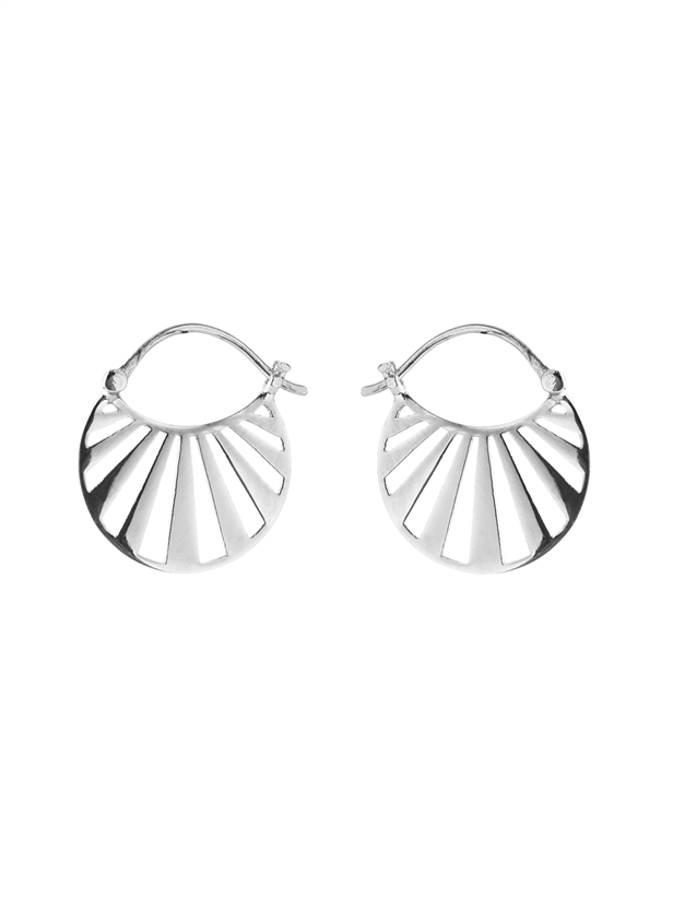 Pernille Corydon Small Misty Light Earrings Size 18 Silver