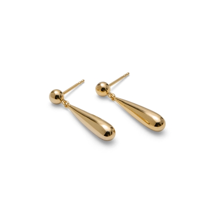 Pernille Corydon Endless Elements Earrings 26 mm Guld
