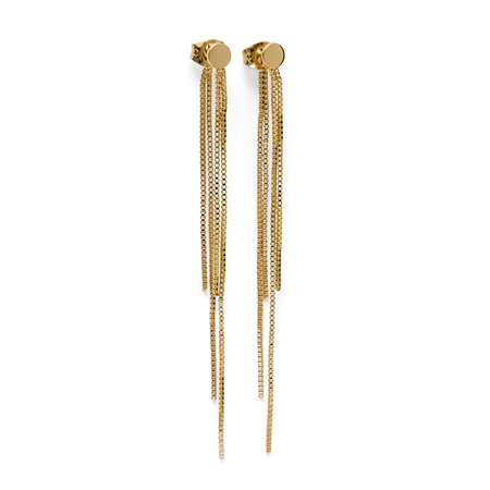 Pernille Corydon Airy Earrings 80 mm Guld