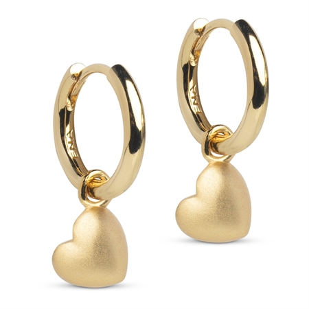 Enamel Copenhagen Grand Amore Hoop Guld Plated
