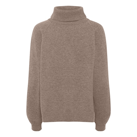 Gestuz ManziGZ wool rollneck Chestnut Melange