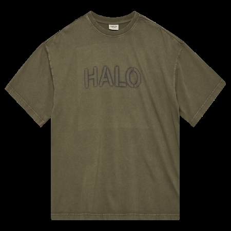 Halo Graphic Boxy T-shirt Capers