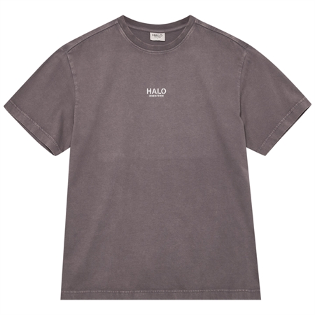 Sandfarvet HALO Graphic T-Shirt unisex t-shirt i økologisk bomuld