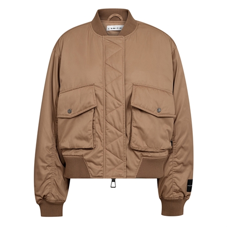 Haute L'Amitié Bailey Zipper Bomber Dessert