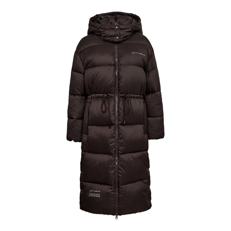 Haute L'Amitié Climb Long Puffer Jacket Mocca