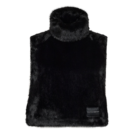 Haute L'Amitié Fur Neck Warmer Black