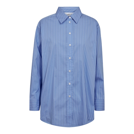 Haute L'Amitié Sky Pin Stripe Shirt Pale Blue