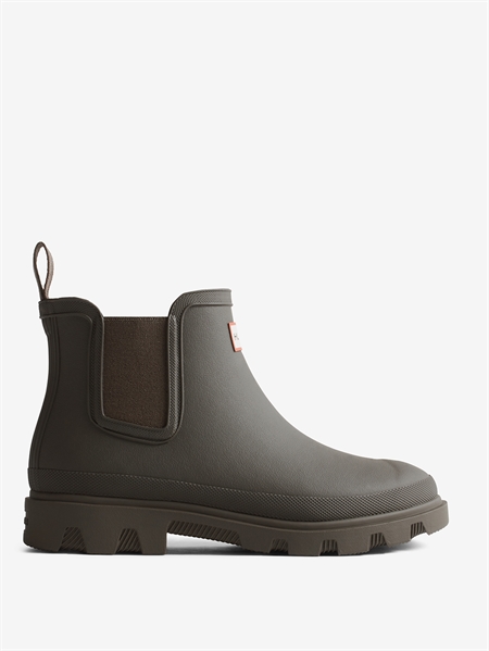 HUNTER Unisex Downpour Chelsea Insulated Boot Chocolate Brown