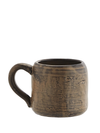 Madam Stoltz Stoneware mug D:9x8 cm / 20 cl 