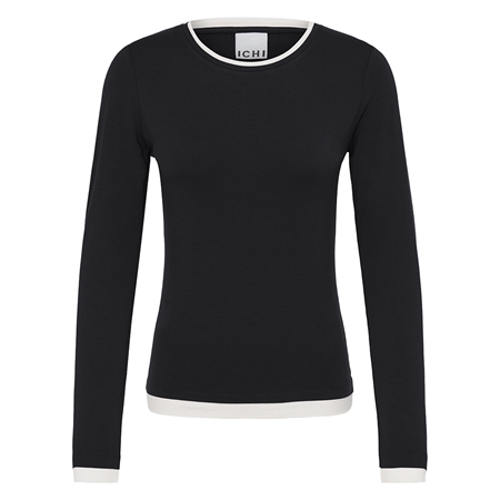 Ichi IhAstra LS T-shirt Black