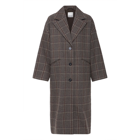 Ichi IhEmmalu Jacket Cocoa Brown