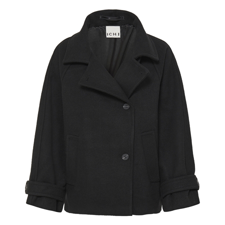 Ichi IhGaziva Short Jacket Black