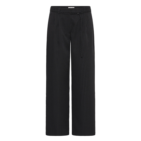 Ichi IhIlyana Pant Black/Birch Pinstripe