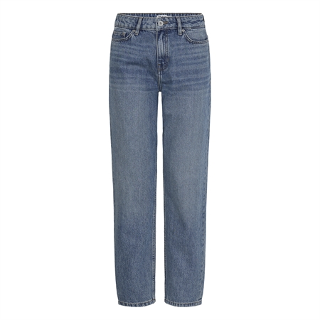 Ichi IhJulia Mom Pants Washed medium Blue