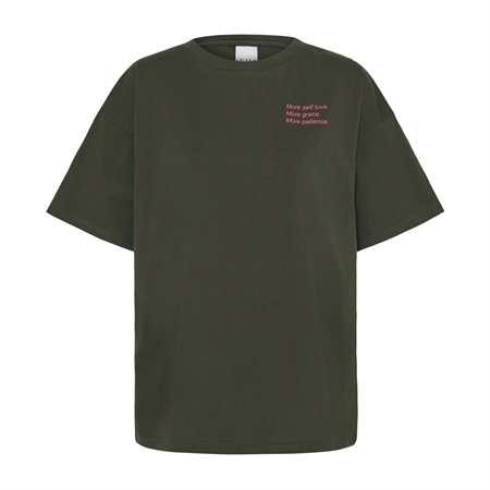 Ichi IhKamille Loose SS T-Shirt Rosin/Bich