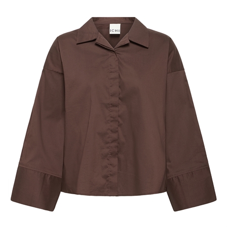 Ichi IhKaysa LS Shirt Coffee Bean