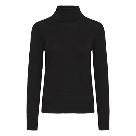 Ichi IhLuls RN LS Knit Black