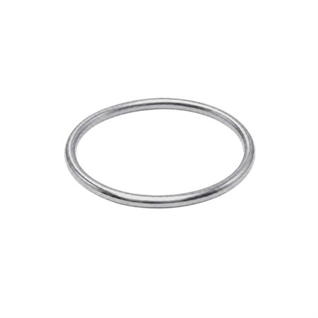 Jane Kønig Simple Bangle Large Silver