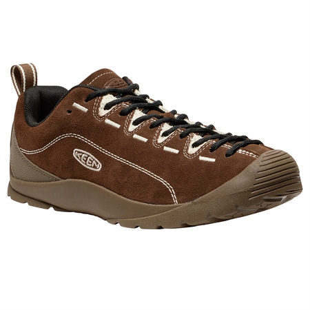 KEEN Women's Jasper Suede Sneakers Dark-Earth-Birch