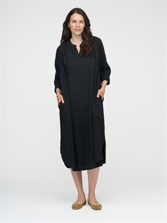 Moshi Moshi Mind Laurella Shirtdress Linen Moonless Night