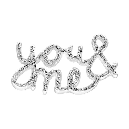LULU Copenhagen You&Me ørering i 925 sterling sølv
