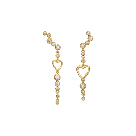 Maanesten Ina Earrings Guld