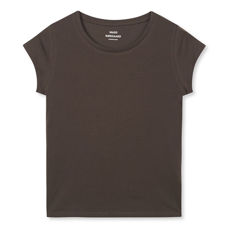 Mads Nørgaard Fine Jersey Teasy Tee FAV Turkish Coffee