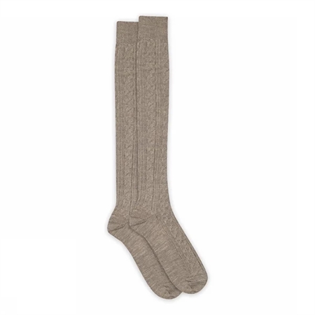 MP Denmark 69510, 701 Tove knee socks Driftwood