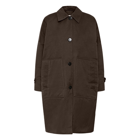 My Essential Wardrobe MWLyon OS Jacket i brun Demitasse
