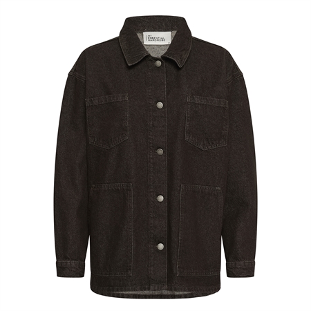 My Essential Wardrobe Denim Jacket MWUma 188 Dark Brown Wash