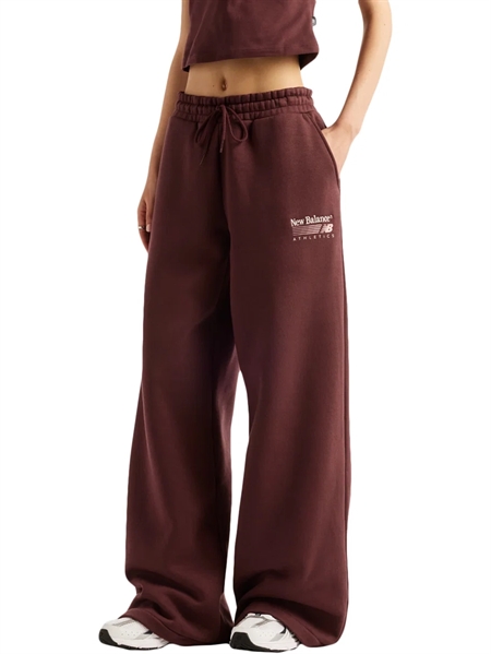New Balance WB62412F Trackside French Terry Pant Bordeaux