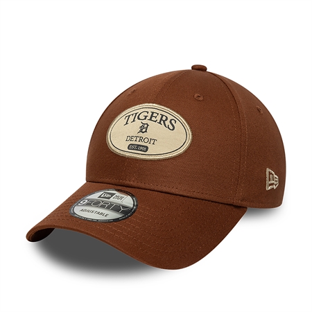 New Era Patch 9FORTY Detroit Tigers Cap Brown