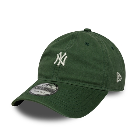 New Era Mini Logo 9TWENTY New York Yankees Cap Dark Green