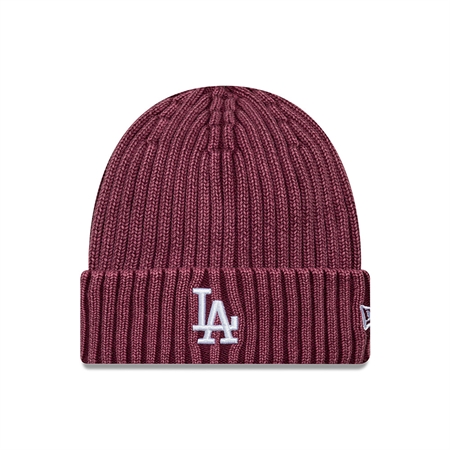 New Era MLB Washed Beanie Los Angeles Dodgers Red