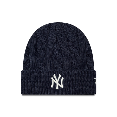 New Era Short Cuff Beanie New York Yankees Navy
