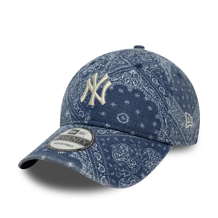 New Era Washed Paisley 9TWENTY New York Yankees - Navy 