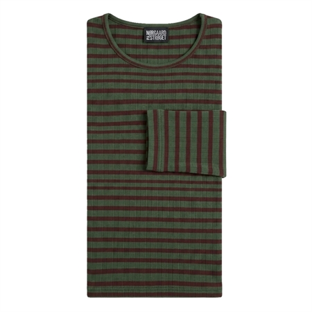 Nørgaard På Strøget 101 NPS Stripes, Olive/Brown