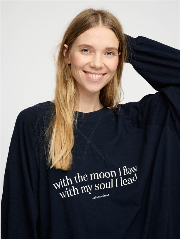 Moshi Moshi Mind November Sweat Dark Navy