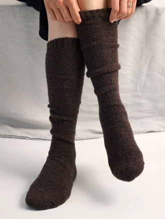 Moshi Moshi Mind Pearly Socks brown melange