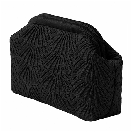 Pico Copenhagen Small Shelly Clutch Black