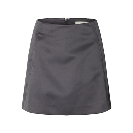 Selected Femme SlwAthena MW Short Skirt Asphalt