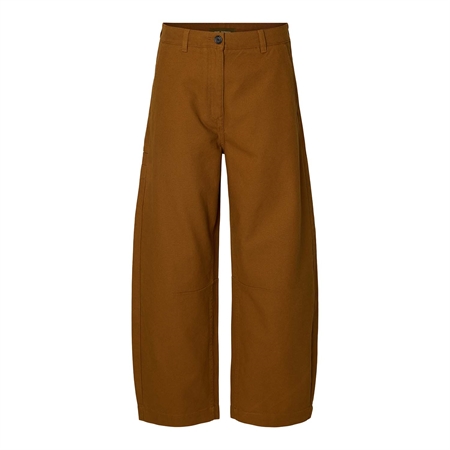 Selected Femme SlwBarrel Nicka Domestic MW Pant Monks Robe